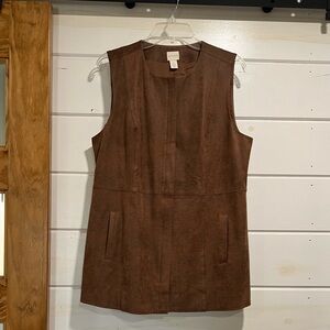 Chico’s Faux Suede Vest